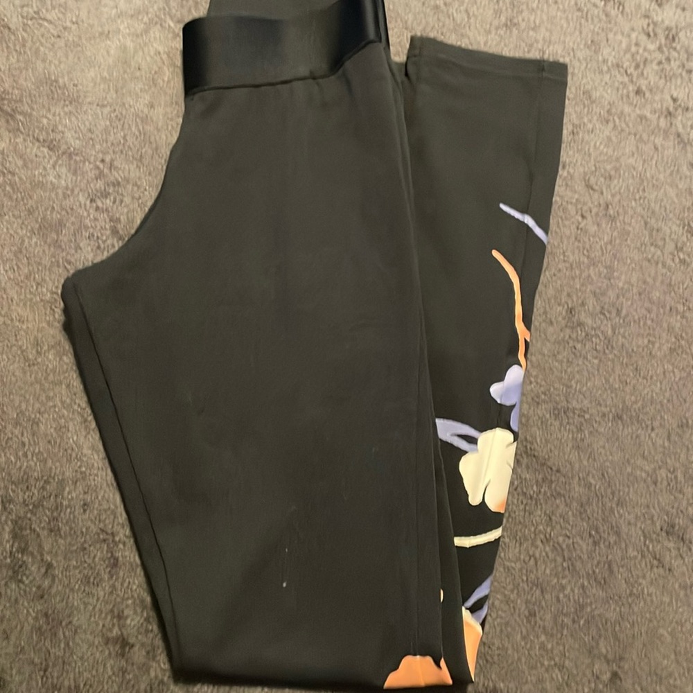 Adidas floral leggings